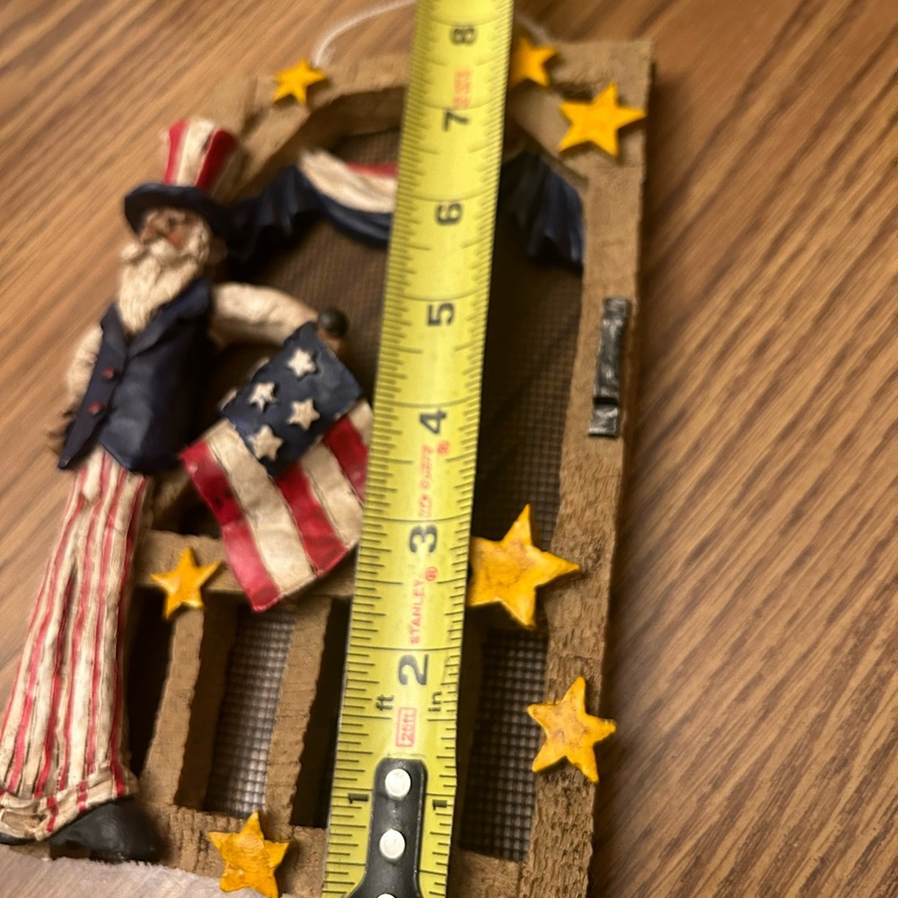 Patriotic home decor - uncle sam - Flag USA RED WHITE & BLUE - wall decor - Picture 6 of 7